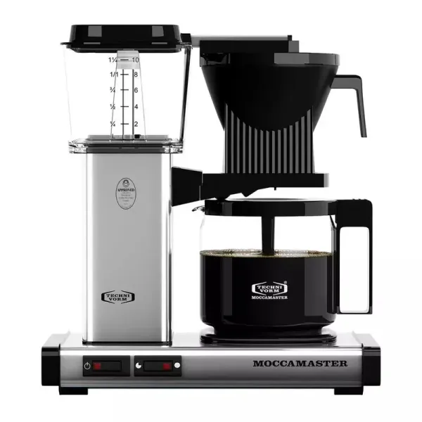 Moccamaster Automatic 53745  kaffebryggare (polerat silver), kaffebryggare