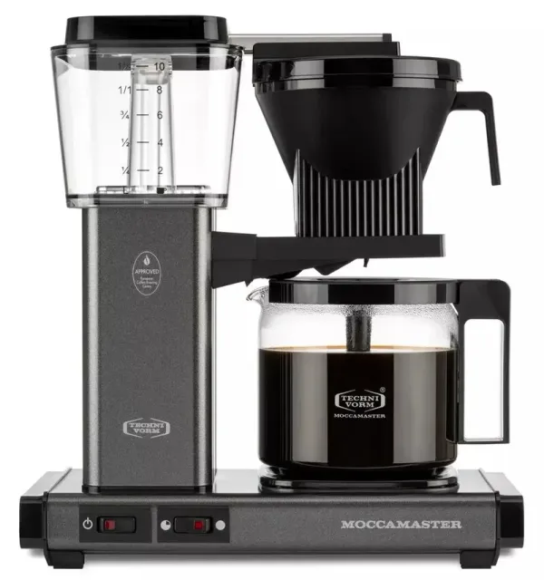Moccamaster Automatic 53747 kaffebryggare (stone grey), kaffebryggare
