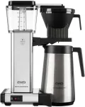 Moccamaster Thermo Polished Silver, kaffebryggare