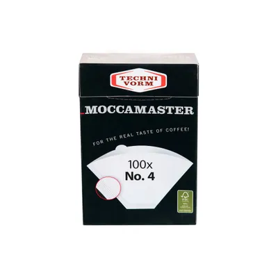 Pappersfilter för Moccamaster Nr.4 kaffebryggare – kaffefilter