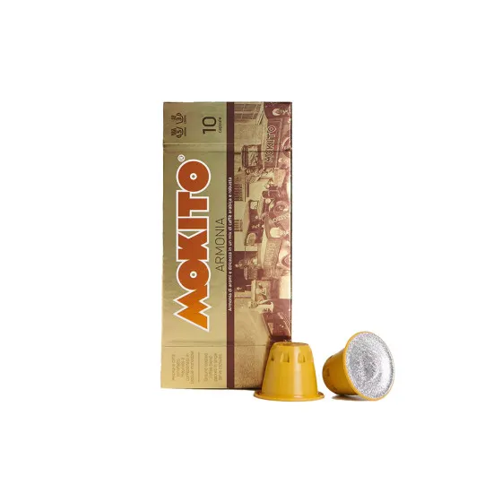 Kaffekapslar kompatibla med Nespresso® Mokito Armonia, 10 st – kaffekapsel