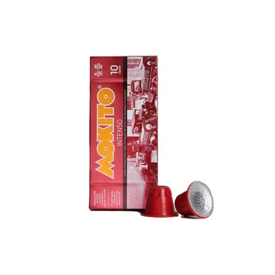 Kaffekapslar kompatibla med Nespresso® Mokito Intenso, 10 st. – kaffekapslar