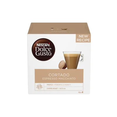 Kaffekapslar NESCAFÉ® Dolce Gusto® Cortado, 16 st. – kaffekapslar