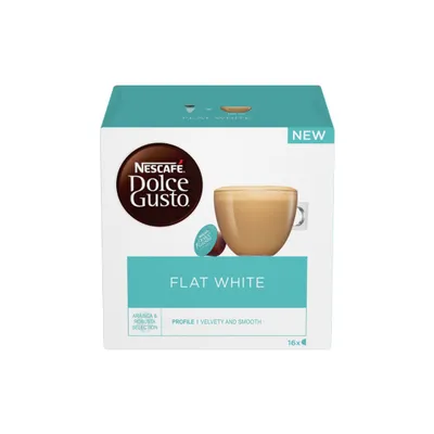 Kaffekapslar kompatibla med Dolce Gusto® NESCAFÉ Dolce Gusto Flat White, 16 st. – kaffekapslar