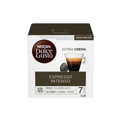 Kaffekapslar NESCAFÉ® Dolce Gusto® Espresso Intenso, 16 st. – kaffekapslar