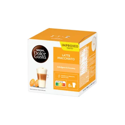 Kaffekapslar NESCAFÉ® Dolce Gusto® Latte Macchiato, 8 × 8 st. – kaffekapslar
