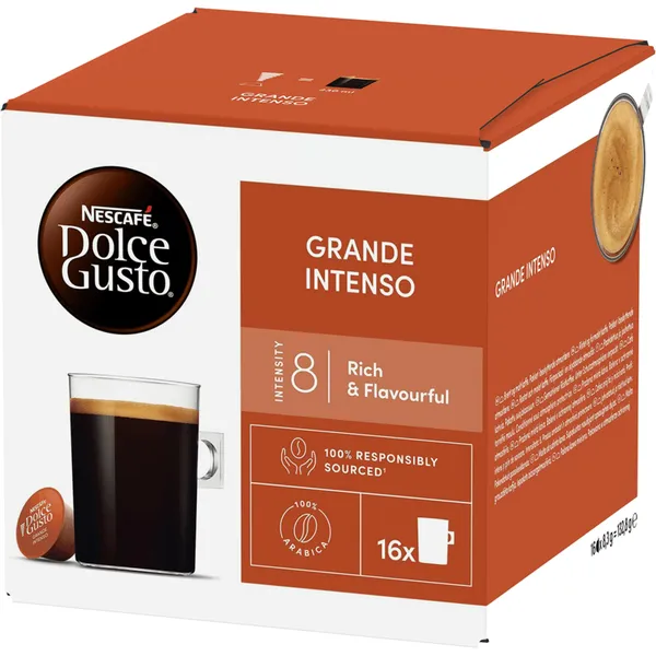 Kaffekapslar NESCAFÉ® Dolce Gusto® Caffé Grande Intenso, 16 st. – kaffekapsel