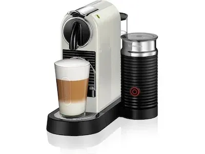 Nespresso CitiZ & Milk kaffemaskin från De'Longhi (vit) – kapselmaskin