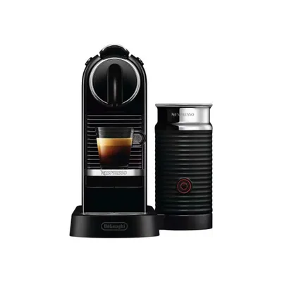 NESPRESSO CitiZ&milk från DeLonghi® Kapselmaskin (svart), kapselmaskin