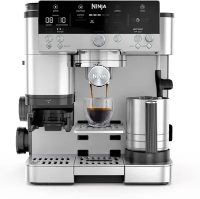 Ninja Luxe Café Premier Halvautomatisk 3-i-1 Kaffemaskin – espressomaskin