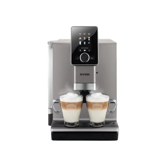 Nivona CafeRomatica NICR 930 Helautomatisk kaffemaskin med bönor - Titan – espressomaskin