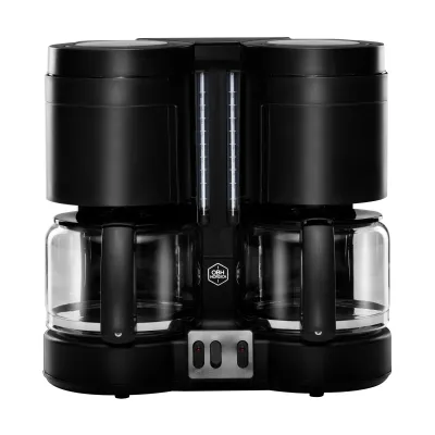 OBH Nordica Duo Tech OP8508S0 kaffebryggare dubbel Svart, kaffebryggare