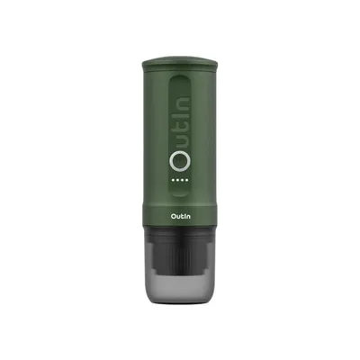 Outin Nano Forest Green Espressomaskin portabel - Skogsgrön, espressomaskin