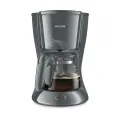 Philips Daily kaffebryggare mini glas HD7432/10 Grey, kaffebryggare
