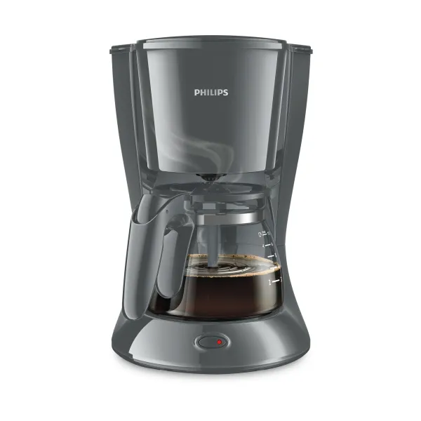 Philips Daily kaffebryggare mini glas HD7432/10 Grey, kaffebryggare