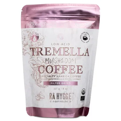 Rå Hygge Tremella & Maitake Svampkaffe, 227 g, Bryggmalet – kaffealternativ
