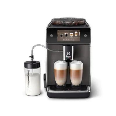 Saeco GranAroma SM6682/10 Helautomatisk kaffemaskin bönor - Grå – espressomaskin