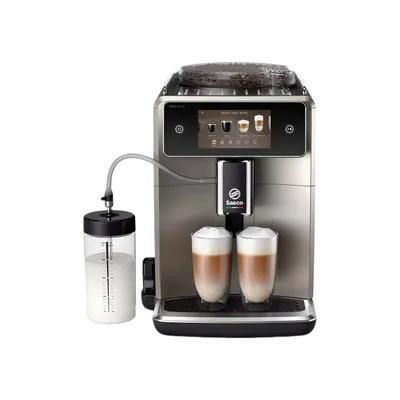 Saeco Xelsis Deluxe SM8782/30 Helautomatisk kaffemaskin bönor - Svart – espressomaskin