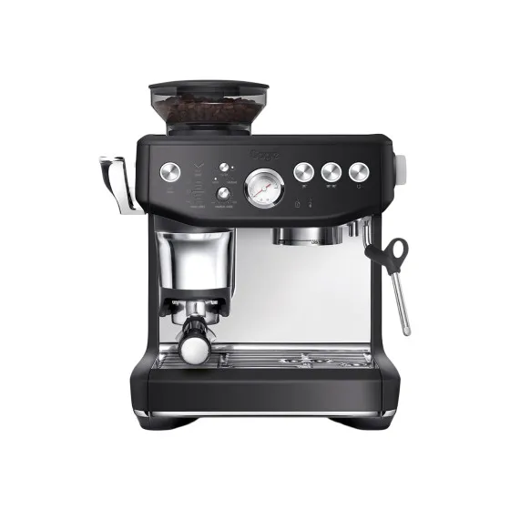 Sage the Barista Express™ Impress SES876BTR  Espressomaskin med kvarn - Svart, espressomaskin