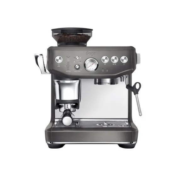 Sage the Barista Express™ Impress SES876BST Espressomaskin med kvarn - Svart, espressomaskin