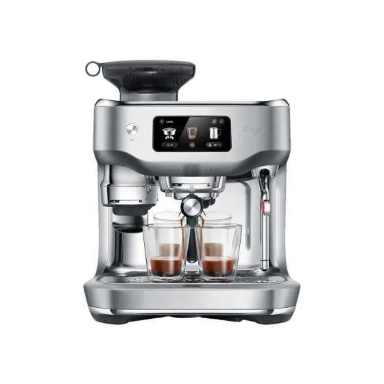 Sage the Oracle™ Dual Boiler SES995BSS espressomaskin med bönor – Silver, espressomaskin
