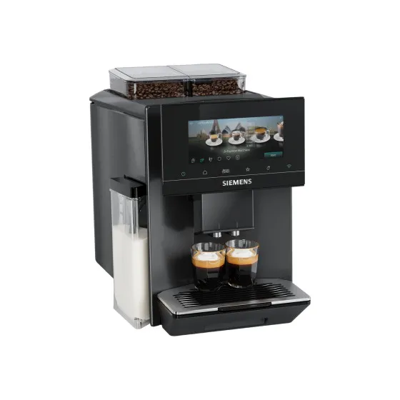 Siemens EQ700 iAroma TQ927E05 helautomatisk kaffemaskin bönor - svart – espressomaskin