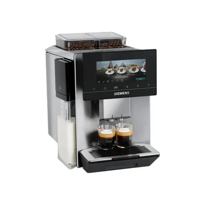 Siemens EQ900 plus iAroma TQ927EZ3 helautomatisk kaffemaskin bönor - rostfritt stål, espressomaskin