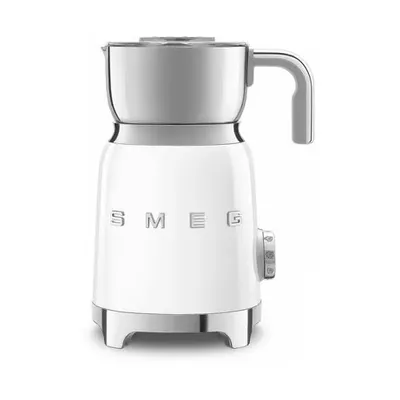Smeg 50's Style mjölkskummare 60 cl Vit, tillbehör