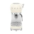 Smeg 50's Style espressomaskin Créme vit, espressomaskin