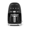 Smeg 50's Style kaffebryggare 10 koppar Matt black, kaffebryggare