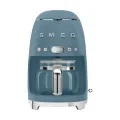 Smeg 50's Style kaffebryggare 10 koppar Matt storm blue, kaffebryggare