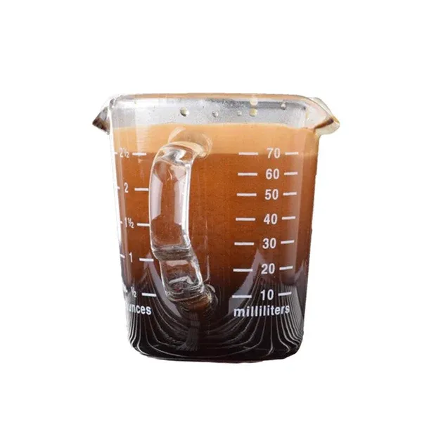 Sopresta Espresso Mätglas med Handtag och Mät (70ML), tillbehör
