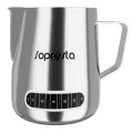 Sopresta Mjölkkanna med temperaturmätare (600 ml), tillbehör