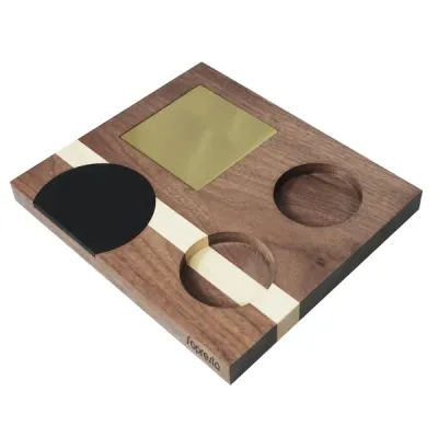 Sopresta Premium Tamper Mat i Valnöt och Björk - Valnöt & Björk, tillbehör