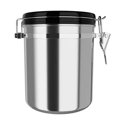Sopresta Kaffebehållare i Stål med Ventil - 1200ml, tillbehör