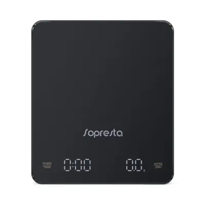 Sopresta Barista Precision Kaffe/Espresso vikt - SCS-002 - Svart, tillbehör