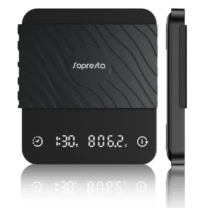 Sopresta Premium Kaffe/Espresso Vikt SCS-001 - Svart, tillbehör