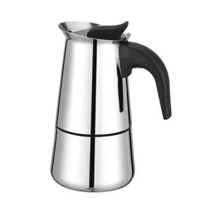 Sopresta Moka Pot Espressokanna i Stål - 3 Koppar - 200 ml, mokabryggare