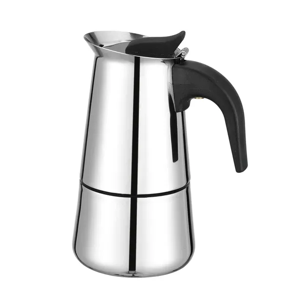 Sopresta Moka Pot Espressokanna i Stål - 3 Koppar - 200 ml, mokabryggare