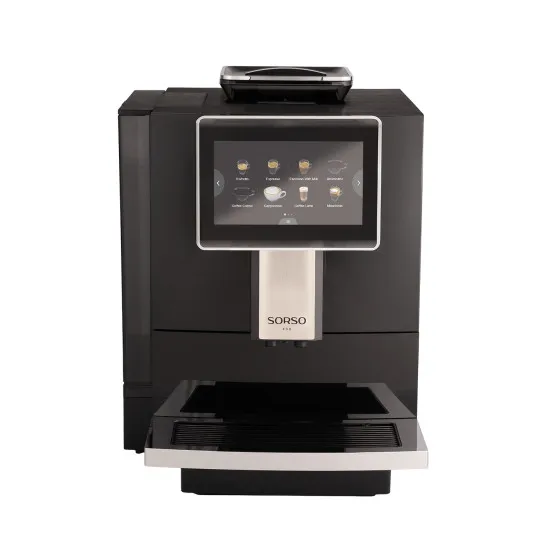 SORSO Professional X30 helautomatisk kaffemaskin – svart, espressomaskin