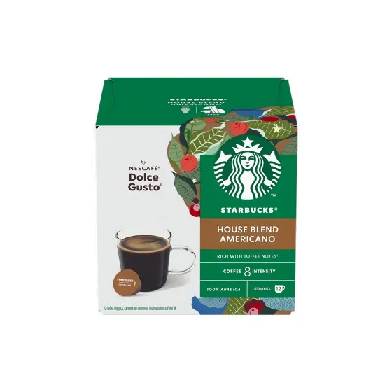 Kaffekapslar kompatibla med NESCAFÉ® Dolce Gusto® Starbucks House Blend Ameri… – kaffekapsel