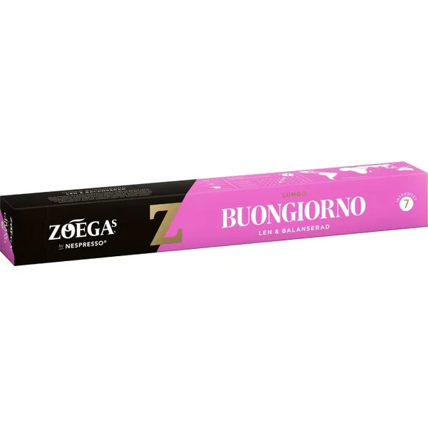 Zoégas Buongiorno Lungo Kaffekapsel 10st, kaffekapsel