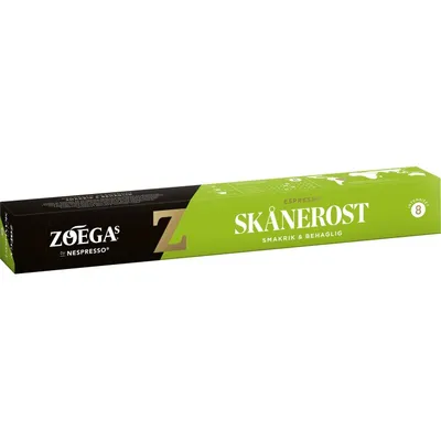 Zoégas Skånerost Espresso Kaffekapsel 10st, kaffekapslar
